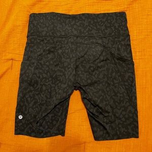 Lululemon Fast and Free High Rise Shorts 10”